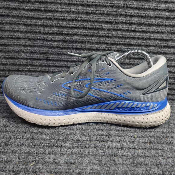 Brooks Shoes Mens 11.5 Gray Blue Glycerin 19 GTX Outdoor Running 1103571D095 main image 4